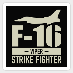 F-16 Viper - Strike fighter Sticker